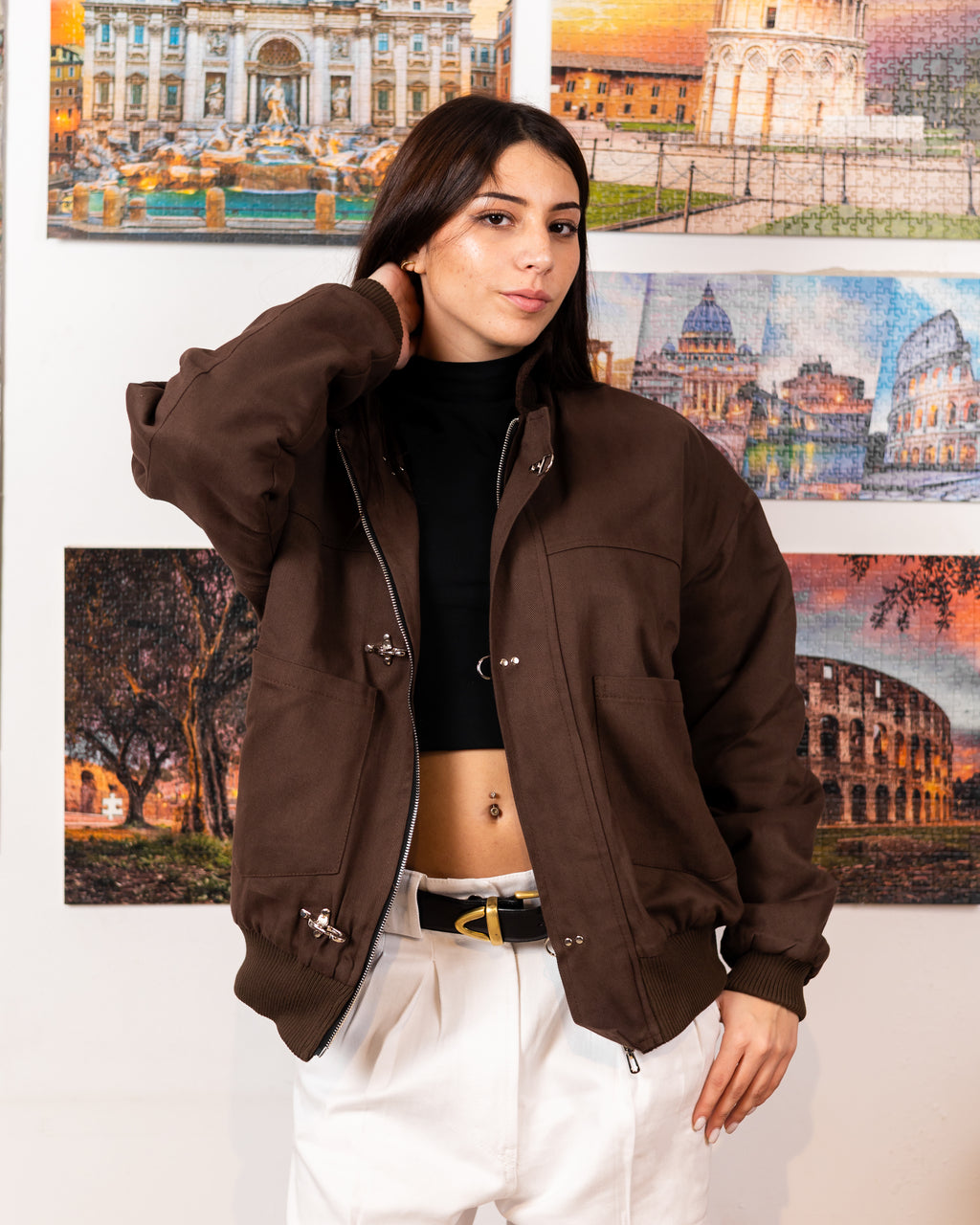 Hardlock Jacket Brown