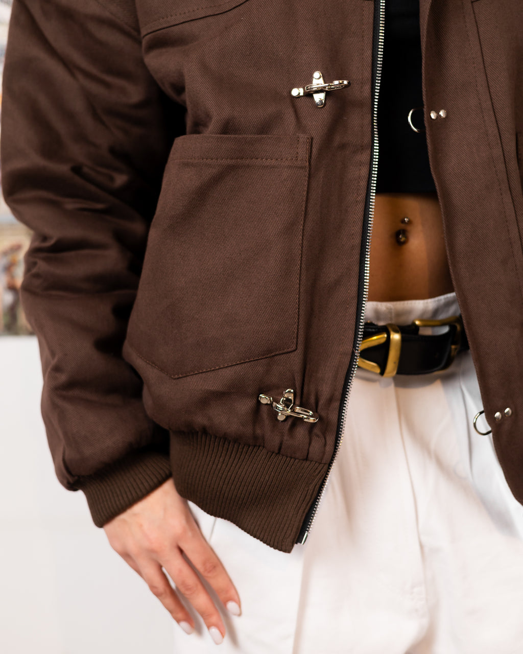 Hardlock Jacket Brown