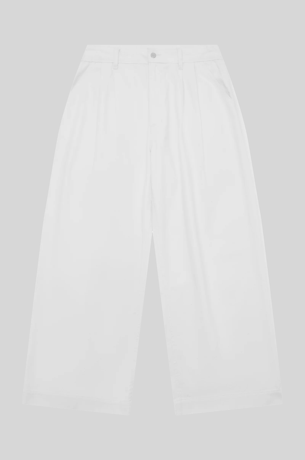 AZL Double Pleated Pants White